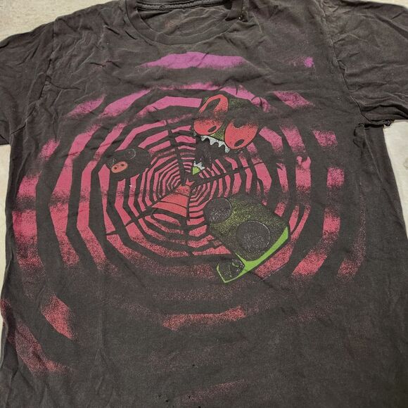 VTG MF Doom Invader Zim Nickelodeon Mens M Medium? Faded Distressed T Shirt - Picture 4 of 10